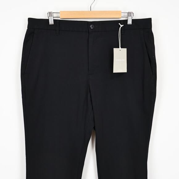NWT Everlane Men's The Performance Chino Pant Uniform Slim Fit Black 38x30 - Picture 6 of 10
